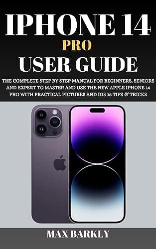 Guia do usuário do iPhone 14 Pro com o dispositivo em destaque