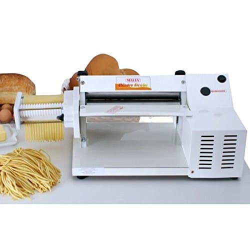 Máquina de fazer macarrão MALTA Cilindro Elétrico com Cortador de Talharim 220V em aço inoxidável