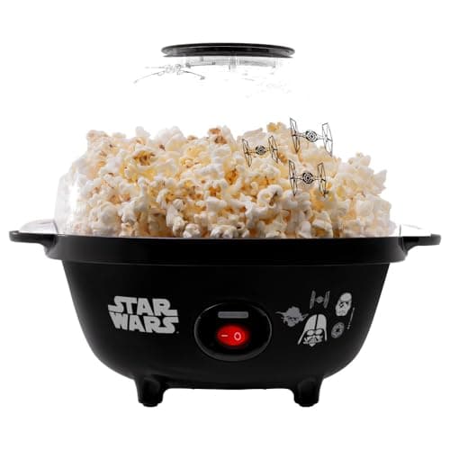 Pipoqueira Elétrica Star Wars Mallory com Pipoca Doce e Salgada