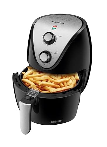 Fritadeira sem óleo Mondial AF-30 I 3,5L preto e inox