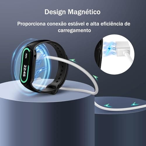 Cabo de carregamento HAOZHI branco para Xiaomi Mi Band e Redmi Watch.
