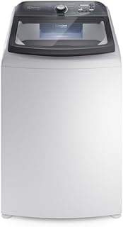 Máquina de Lavar Roupa Electrolux LEE18 Efficient Jet&Clean Cesto Inox 18kg Branca 220V