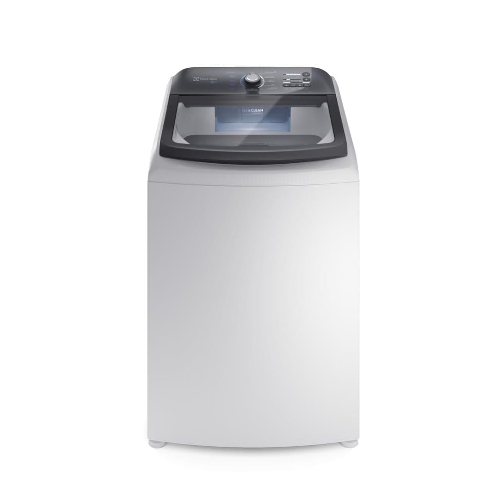 Lavadora de Roupas Electrolux 18kg Cesto Inox 11 Programas de Lavagem Branco Efficient LEE18 110V