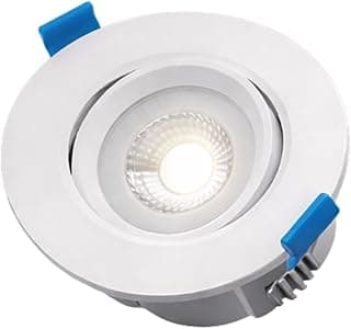 Luminária LED embutir Stella Easy MR16, branca, 4,5W, 4000K, direcionável, ângulo frontal