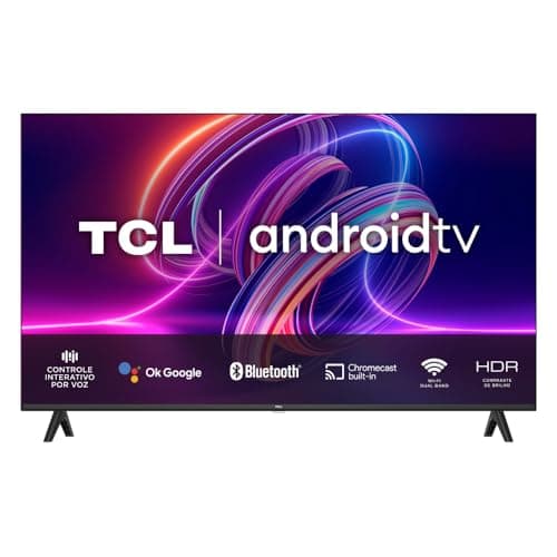 Smart TV TCL 43 polegadas LED Full HD S5400A Android TV WiFi Bluetooth Google Assistente 43S5400A