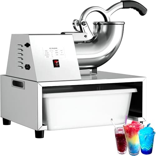 Máquina de cone de neve VALONDINO, 226 kg/H, triturador de gelo comercial, 300 W, para festas em casa