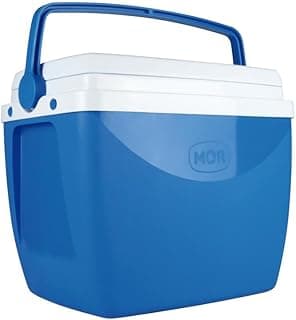 Caixa Térmica Mor Isolamento Térmico 18 Litros Azul e Branco 1 Unidade