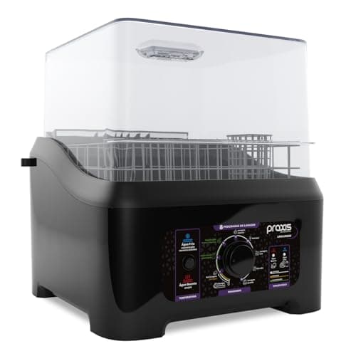 Praxis Lava Louça Portátil 3L 8 Programas de Lavagem 220v Preta