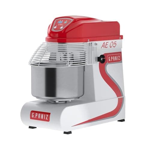 Masseira espiral AE-05 G2 Epoxi 5 kg 3 velocidades G.Paniz 220V monofásico