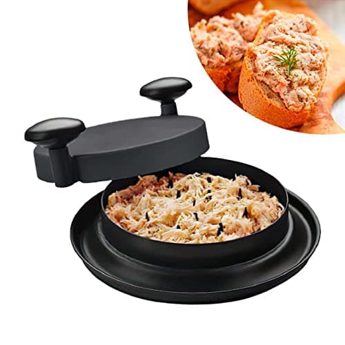 Desfiadora De Carne Frango Desfiador Alimentos Verduras Legumes Triturador Manual Preto Vermelho Moderno (Preto)