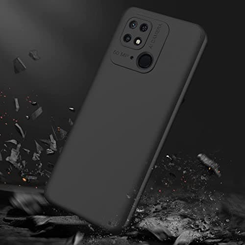 Capa para celular preta anti-impacto mostrando resistência a quedas