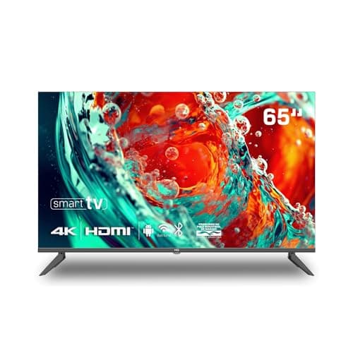 Smart TV HQ 65 polegadas 4K tela sem bordas design slim
