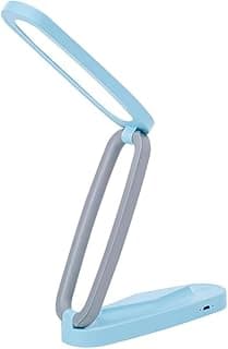Luminária de mesa dobrável azul com proteção ocular recarregável LED