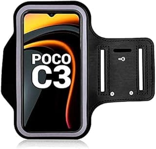 Braçadeira Esportiva Impermeável Corrida Bike para Xiaomi Poco C3 [FIT IT]