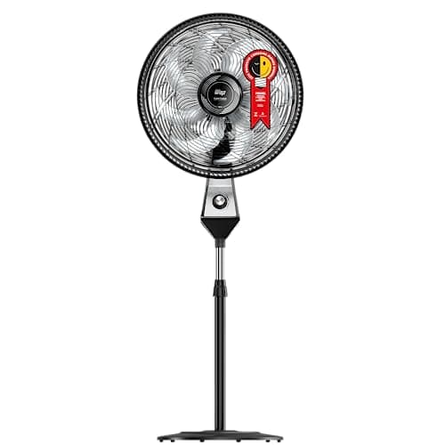 WAP Ventilador de Coluna 50cm FLOW TURBO, com Tecnologia Silenciosa e Econômica, 8 Pás e 3 Velocidades, 180W 127V