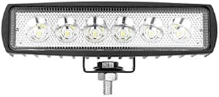 Farol De Milha Auxiliar 6 Leds 18w Off Road Moto Carro