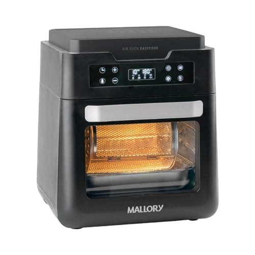 Fritadeira Elétrica Air Fryer Mallory Air Oven Easycook 2 em 1 Forno e Airfryer 12 Litros Preto 200V