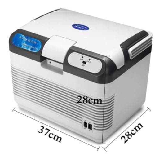 Mini Geladeira Portátil 12 Litros Frigobar para Carro Camping 12 Volts Viagens Refrigerador e Aquecedor 2 em 1