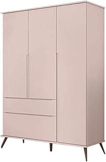 Guarda Roupa Infantil Melinda 3 Portas Com Cava Para Abertura e 2 Gavetas Phoenix Baby