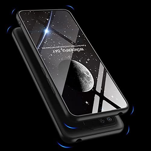 Capa para celular preta com design transparente e proteção contra quedas