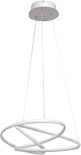 Pendente Zig Bella Iluminação Zig Branco 57 Cm X 47 Cm X 26 Cm