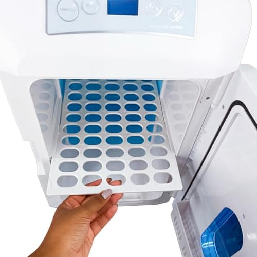 Mini Refrigerador Portátil 28L Frigobar Dual Cooler Veicular 12v/24v Mini Geladeira Com Alça para Transporte Resfria e Aquece Alimentos e Bebidas