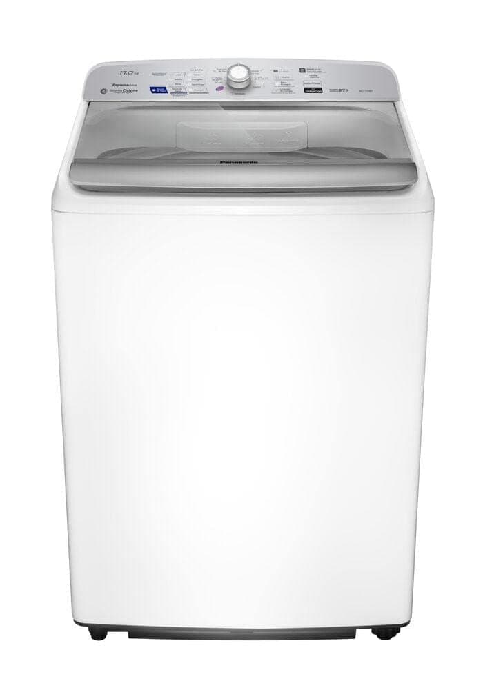 Máquina de Lavar Roupa Panasonic NA-F170B7W Smartsense Espuma Ativa 17kg Branca 220V