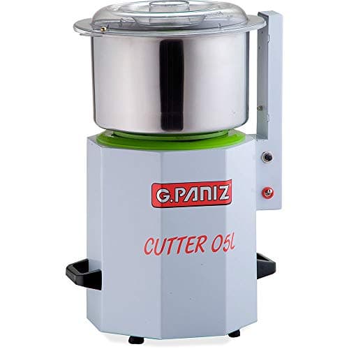 Processador de Alimentos Cutter 5 Litros G.Paniz CUTTER-05L - 127 V branco e prata