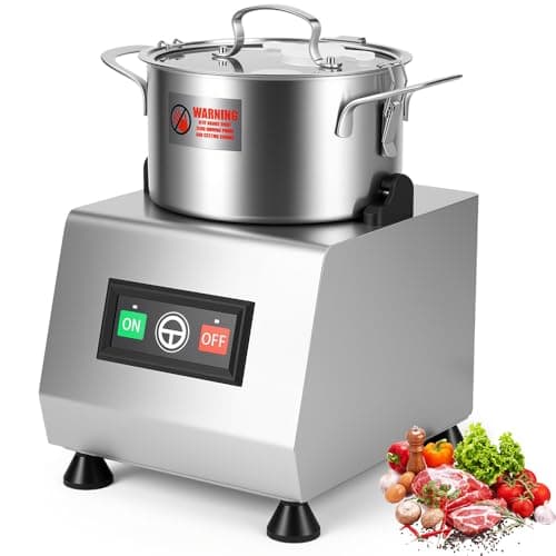 Multiprocessador de alimentos 220V, 400W, aço inoxidável, 3L, para legumes e carnes