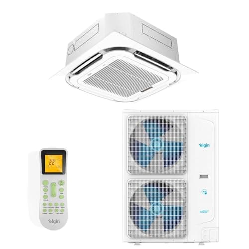 Ar Condicionado Cassete Inverter 60000 Btus Elgin Frio KDFI60C2NA/KDFE60C2CA 220v com controle remoto