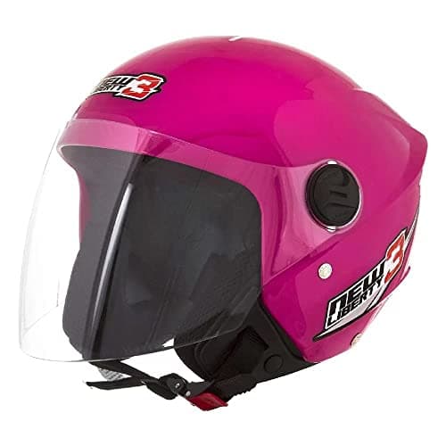 CAPACETE ABERTO PRO TORK NEW LIBERTY 3 SOLID ROSA TAM. 58