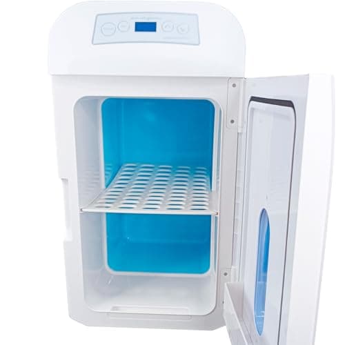 Mini Refrigerador Portátil 28L Frigobar Dual Cooler Veicular 12v/24v Mini Geladeira Com Alça para Transporte Resfria e Aquece Alimentos e Bebidas