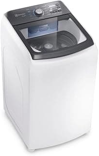 Maquina de lavar Electrolux 14,5kg branca com cesto inox