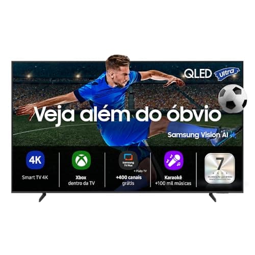 TV Samsung Vision AI QEF1 2025 QLED ULTRA 4K 50 Polegadas