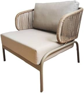 Poltrona para Sala de Jantar, Moderna, Estofada, com Braços, para Sala de Estar, Quarto, Cozinha, Escritório, Quarto de Hóspedes, Berçário (CHOCOLATE)