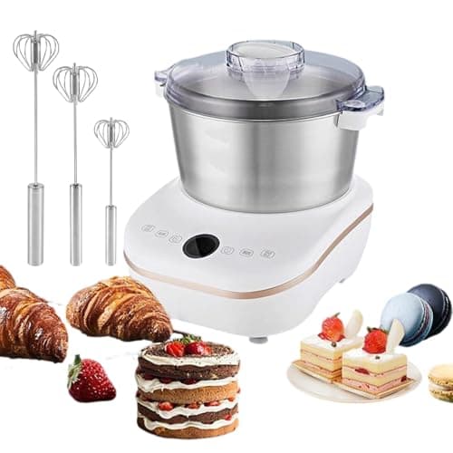 Máquina de amassar massa comercial para pão de pizza capacidade de 5 L | Máquina de massa elétrica com painel de toque | À prova de massa de pão elétrico | Fermentação constante com um clique 25~38°C