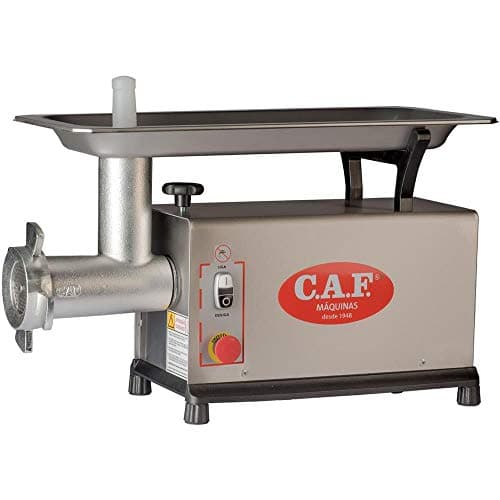 Moedor de carne em aço inoxidável 22 SM da CAF, máquina de moer carne com logotipo CAF
