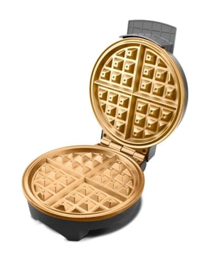 PHILCO Máquina de Waffes Maxx Gold PWM02PG Antiaderente 11 Níveis 850W - 220V