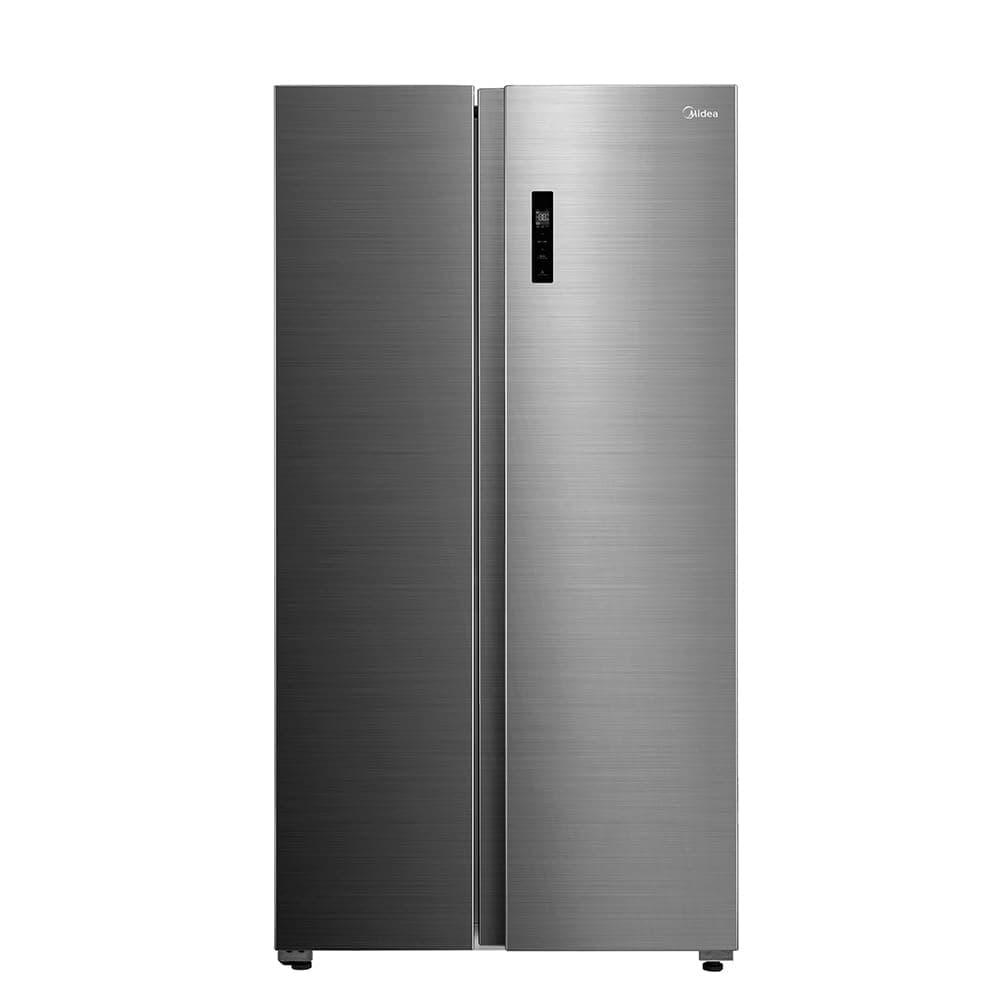 Geladeira Midea Side By Side 511L 2 Portas Inox