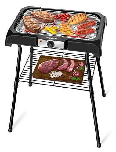Churrasqueira Elétrica Mondial Grand Steak & Grill II, 110V, Preto, 2000W - CH-06