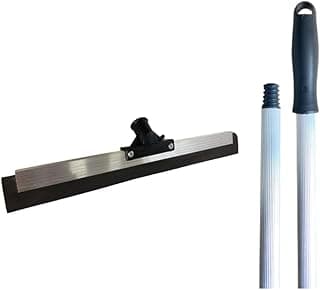 Rodo Clean Max 60 Cm - C/Cabo 1,60 Mts - Uso Profissional - Limpador para Áreas Extensas, Garagem, Quintal e Pisos Frios - Alta Eficiência na Limpeza