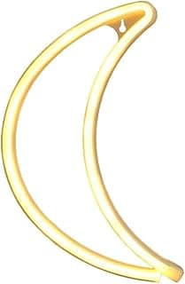 Luminária Lua Led Neon Luz Parede Usb Pilha