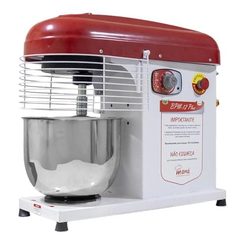 Batedeira Planetária Maná 12 Litros Bivolt Bpm-12-plus