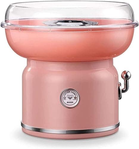 Máquina de algodão doce, máquina profissional doméstica de algodão doce, máquina de algodão doce duro, para crianças, festa de aniversário, presente de festival, verde