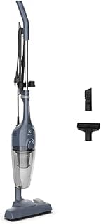 Aspirador de pó vertical Electrolux azul com fio, 1600W, cabo 6m, filtro HEPA, 950ml
