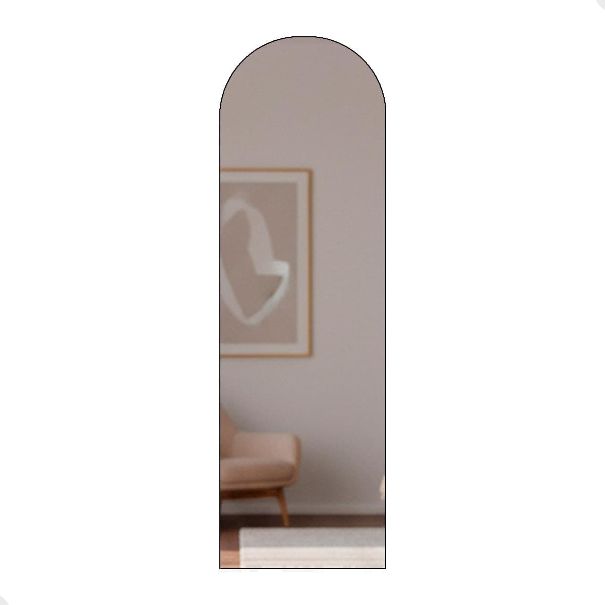 Espelho Orgânico Vitral 150x50 com Led Grande de Parede Decorativo para Sala Quarto Banheiro (Led Frio)