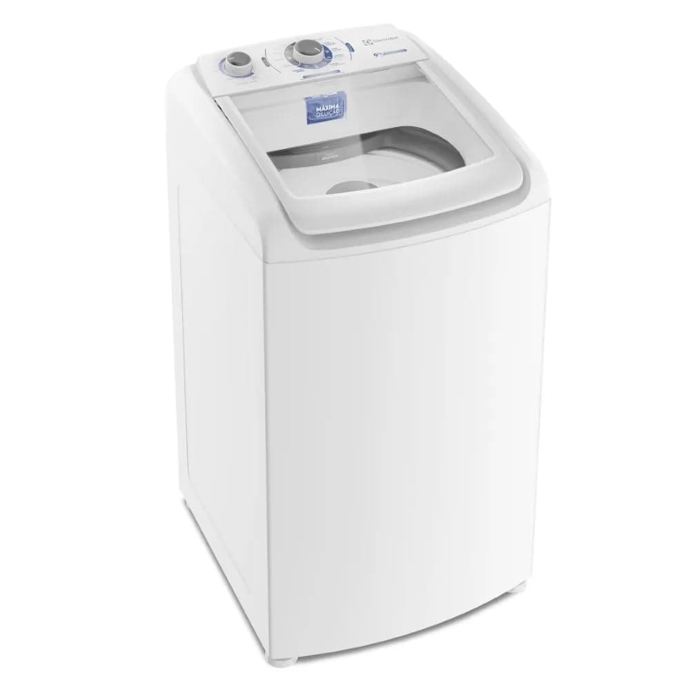 Máquina de Lavar Roupa Electrolux Efficient Care LED09 Abertura Frontal 9kg Branca 220V
