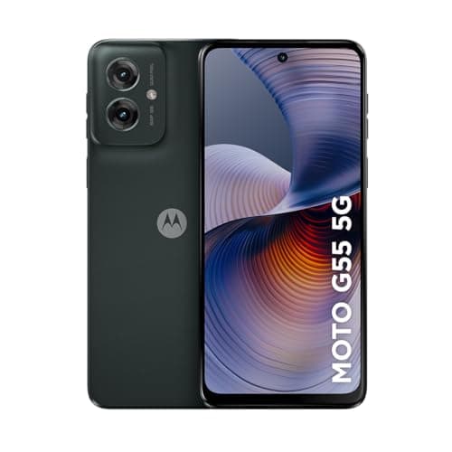 Smartphone Motorola Moto G55 5G - 256GB 16GB com câmera 50MP - Preto