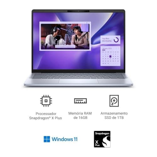Notebook Dell Inspiron Plus I14-QCXPLUS-M20 14'' QHD+ Touch, cinza prata
