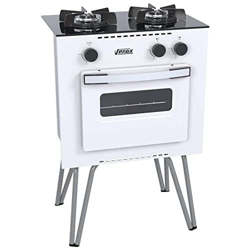 FOGAO A GAS MINI COOK 2 Q BRANCO GAS GLP